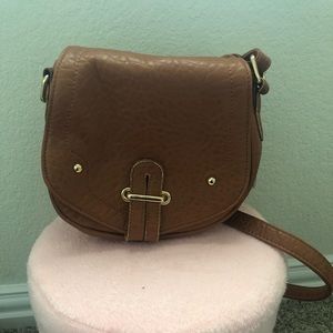 Brown crossbody bag